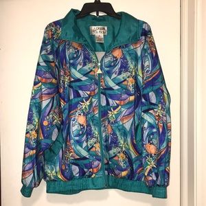 Stunning Vintage Windbreaker Jacket XL